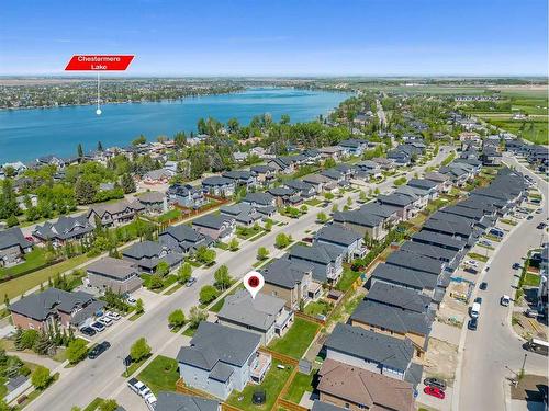 164 Kinniburgh Boulevard, Chestermere, AB - Outdoor With Body Of Water With View