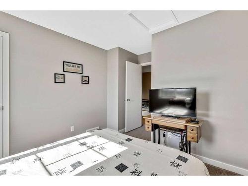 2399 Reunion Street Nw, Airdrie, AB - Indoor Photo Showing Bedroom