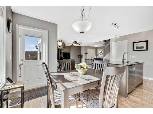 2399 Reunion Street Nw, Airdrie, AB - Indoor Photo Showing Dining Room