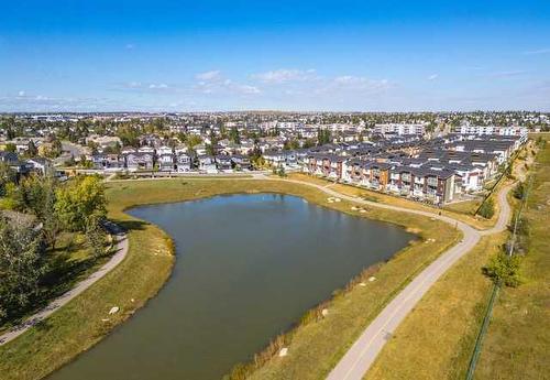 306 Harvest Grove Ne, Calgary, AB - Outdoor With Body Of Water With View