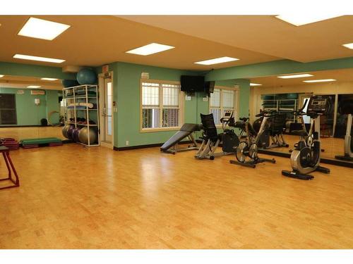 2102-5605 Henwood Street Sw, Calgary, AB - Indoor Photo Showing Gym Room