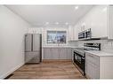 37 Fonda Crescent Se, Calgary, AB  - Indoor Photo Showing Kitchen With Stainless Steel Kitchen With Upgraded Kitchen 