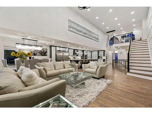 108 Patterson Drive Sw, Calgary, AB - Indoor Photo Showing Living Room