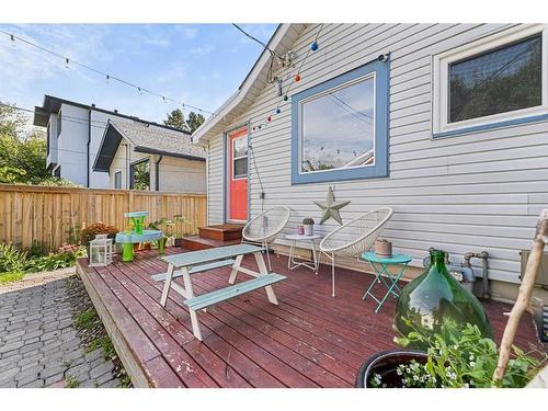 410 12 Avenue Nw, Calgary, AB - Outdoor With Deck Patio Veranda With Exterior