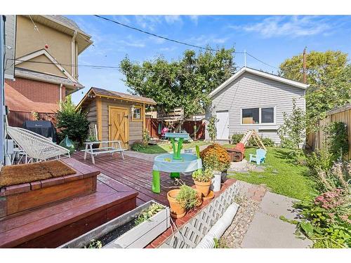 410 12 Avenue Nw, Calgary, AB - Outdoor With Deck Patio Veranda With Exterior