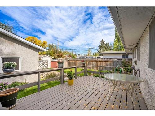 9640 Alcott Road Se, Calgary, AB - Outdoor With Deck Patio Veranda With Exterior