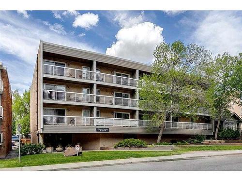 202-308 24 Avenue Sw, Calgary, AB - Outdoor With Balcony With Facade