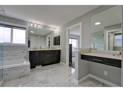 239 Hillcrest Heights Sw, Airdrie, AB - Indoor Photo Showing Bathroom