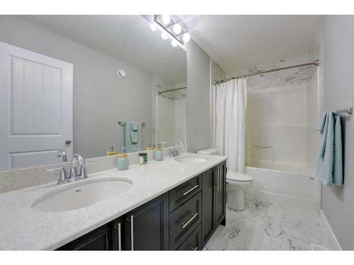 239 Hillcrest Heights Sw, Airdrie, AB - Indoor Photo Showing Bathroom