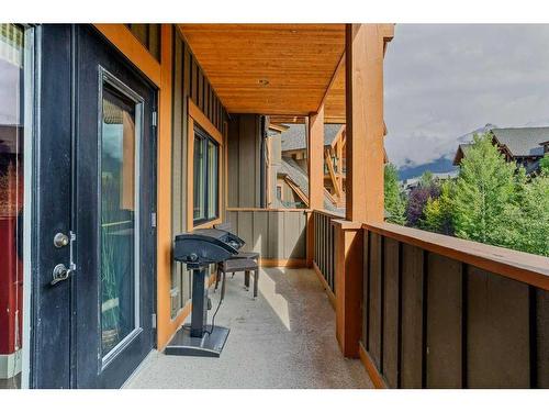 314-187 Kananaskis Way, Canmore, AB - Outdoor With Balcony With Exterior