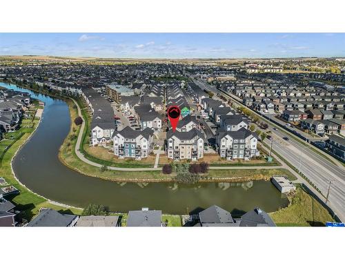 380 Canals Crossing Sw, Airdrie, AB - Outdoor With Body Of Water With View