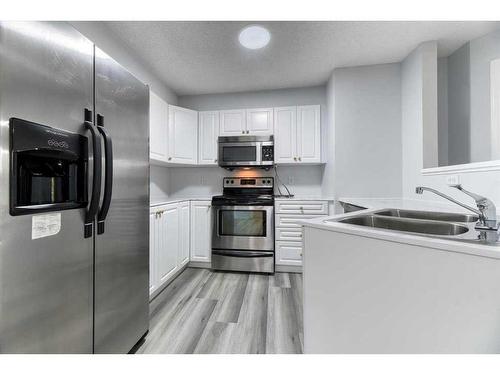 1214-6635 25 Avenue Ne, Calgary, AB - Indoor Photo Showing Kitchen With Stainless Steel Kitchen With Double Sink