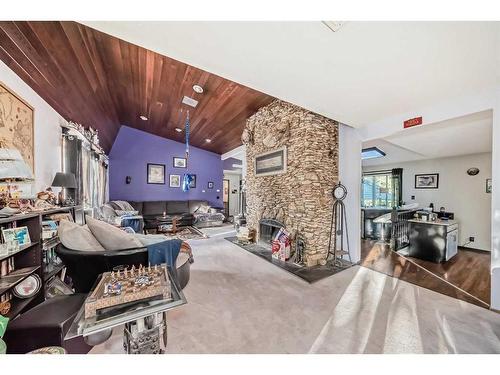 13000 84 Street Se, Calgary, AB - Indoor With Fireplace