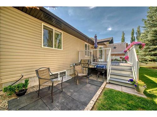 526 Carriage Lane Drive, Carstairs, AB - Outdoor With Deck Patio Veranda With Exterior