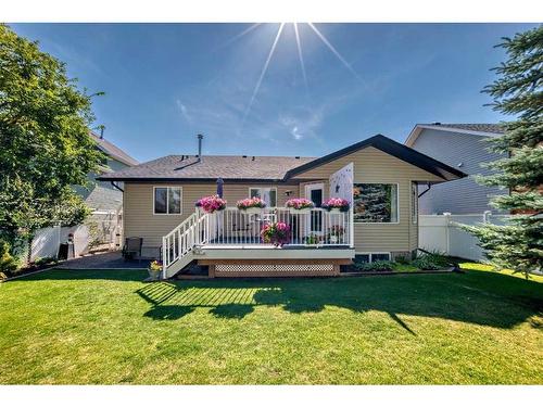 526 Carriage Lane Drive, Carstairs, AB - Outdoor With Deck Patio Veranda