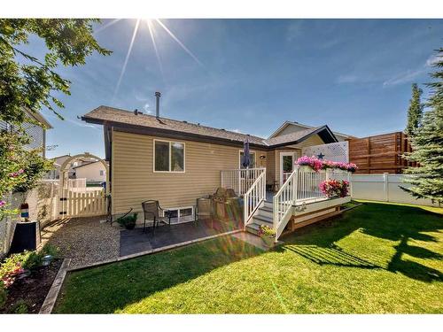 526 Carriage Lane Drive, Carstairs, AB - Outdoor With Deck Patio Veranda