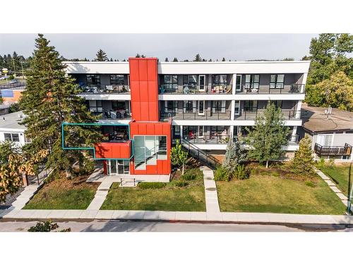 101-1629 38 Street Sw, Calgary, AB - Outdoor With Balcony