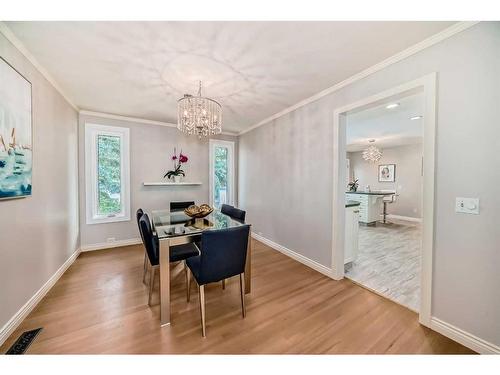 9616 Palisan Place Sw, Calgary, AB - Indoor Photo Showing Dining Room