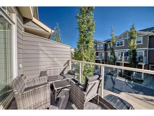 109 Evanston Manor Nw, Calgary, AB - Outdoor With Balcony With Exterior