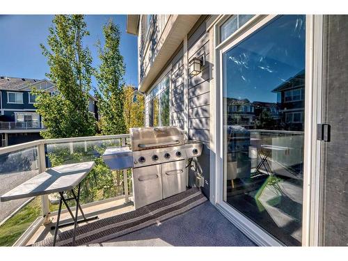 109 Evanston Manor Nw, Calgary, AB - Outdoor With Balcony With Exterior