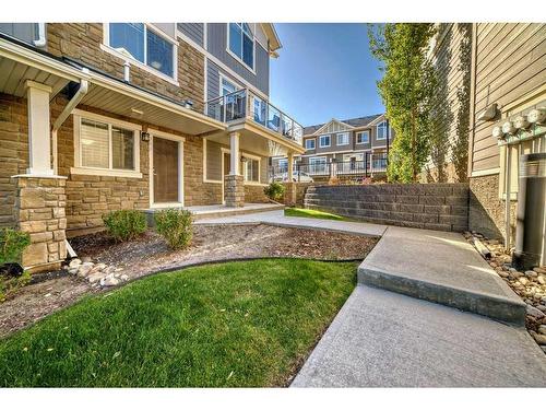 109 Evanston Manor Nw, Calgary, AB - Outdoor With Balcony With Facade