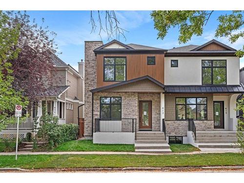 413 18 Avenue Nw, Calgary, AB - Outdoor With Facade