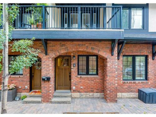 1-420 8 Street Nw, Calgary, AB - Outdoor With Balcony