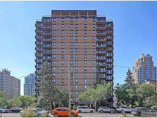 1004-733 14 Avenue Sw, Calgary, AB - Outdoor With Facade