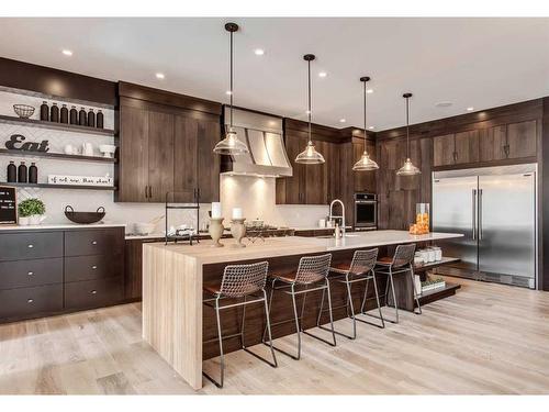 2005 48 Avenue Sw, Calgary, AB - Indoor Photo Showing Kitchen With Upgraded Kitchen