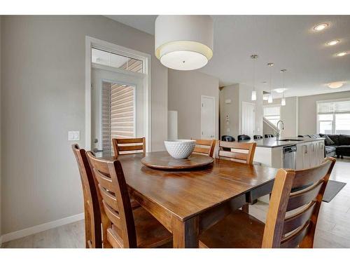 207 New Brighton Walk Se, Calgary, AB - Indoor Photo Showing Dining Room