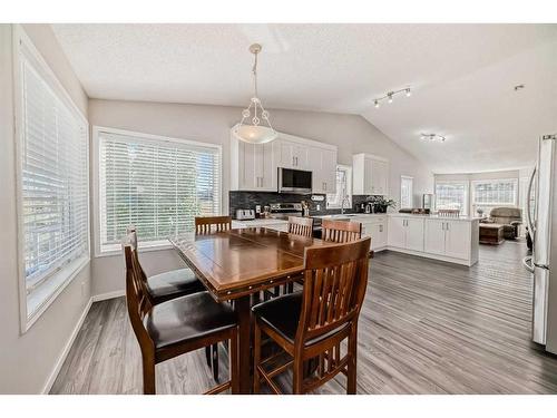 134 Bow Ridge Court, Cochrane, AB - Indoor Photo Showing Dining Room