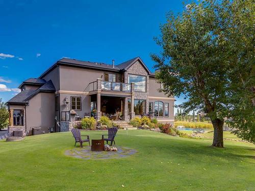 242245 Chinook Arch Lane, Rural Rocky View County, AB - Outdoor With Deck Patio Veranda