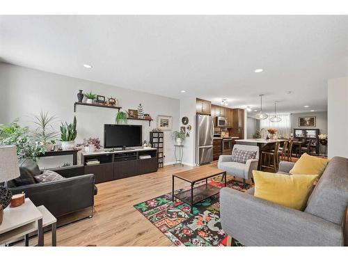 428 Cranford Mews Se, Calgary, AB - Indoor Photo Showing Living Room