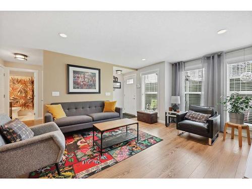 428 Cranford Mews Se, Calgary, AB - Indoor Photo Showing Living Room