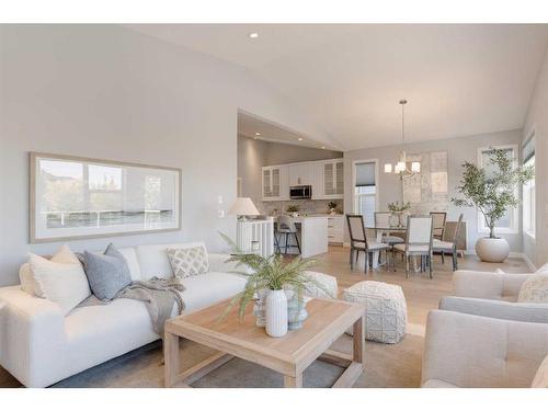 32 Walden Place Se, Calgary, AB - Indoor Photo Showing Living Room