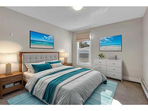 105-205 5 Avenue Ne, Calgary, AB - Indoor Photo Showing Bedroom