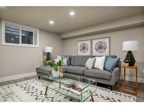 111 Lake Bonavista Drive Se, Calgary, AB - Indoor Photo Showing Living Room