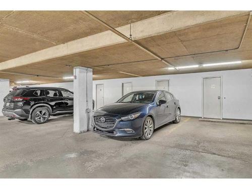 208-1408 17 Street Se, Calgary, AB - Indoor Photo Showing Garage