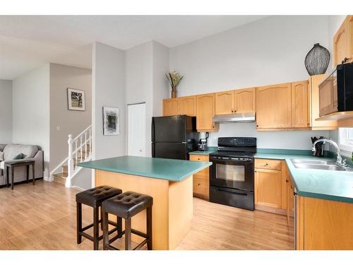 6724 Ranchview Drive Nw, Calgary, AB - Indoor Photo Showing Kitchen With Double Sink