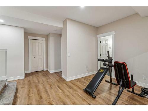 359 Mountain Park Drive Se, Calgary, AB - Indoor Photo Showing Gym Room