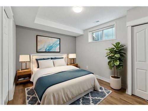 359 Mountain Park Drive Se, Calgary, AB - Indoor Photo Showing Bedroom