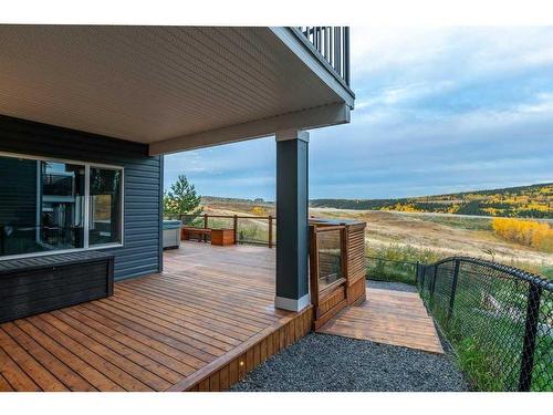 263 Sunset View, Cochrane, AB - Outdoor With Deck Patio Veranda With Exterior