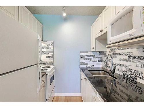 303-525 13 Avenue Sw, Calgary, AB - Indoor Photo Showing Kitchen With Double Sink