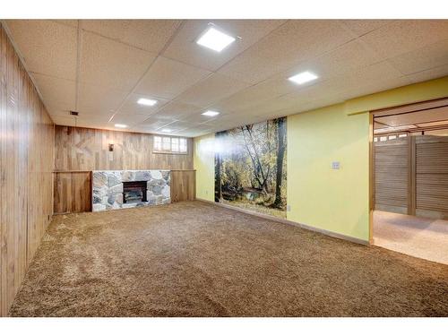 5848 Lodge Crescent Sw, Calgary, AB - Indoor Photo Showing Basement