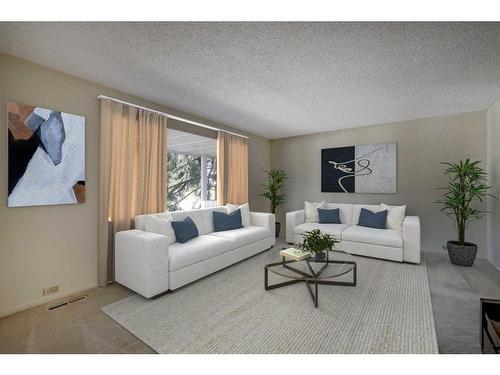 5848 Lodge Crescent Sw, Calgary, AB - Indoor Photo Showing Living Room