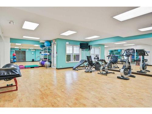 2112-5605 Henwood Street Sw, Calgary, AB - Indoor Photo Showing Gym Room