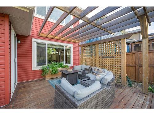 7 Jumping Pound Terrace, Cochrane, AB - Outdoor With Deck Patio Veranda With Exterior