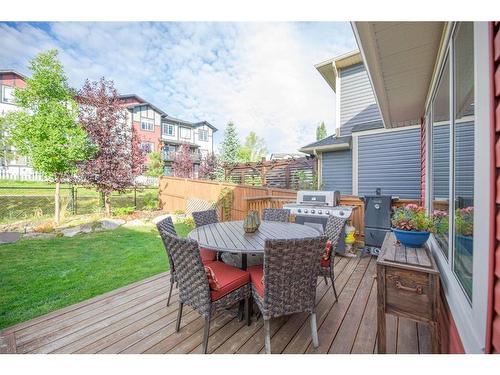 7 Jumping Pound Terrace, Cochrane, AB - Outdoor With Deck Patio Veranda With Exterior