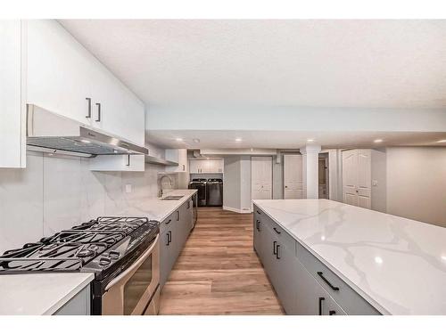 108 Cove Road, Chestermere, AB - Indoor Photo Showing Kitchen With Upgraded Kitchen