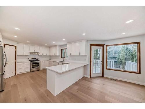 108 Cove Road, Chestermere, AB - Indoor Photo Showing Kitchen With Stainless Steel Kitchen